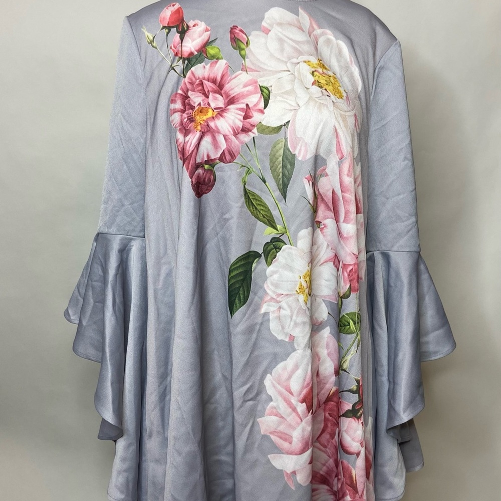 Ted Baker London new floral filter sleeve mini dress